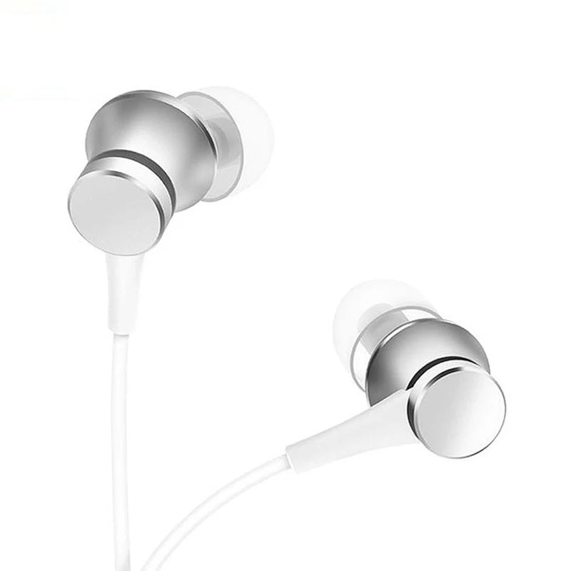 Fone de Ouvido com fio 3,5 mm intra-auricular esportivo para telefone Xiaomi Samsung