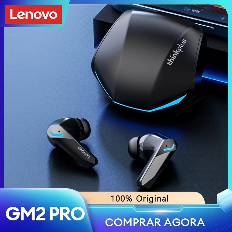 Fone de Ouvido Original Lenovo GM2 Pro 5.3 Ideal para Jogos