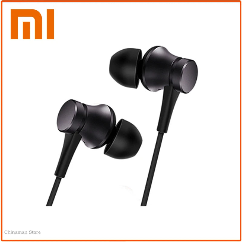 Fone de Ouvido com fio 3,5 mm intra-auricular esportivo para telefone Xiaomi Samsung