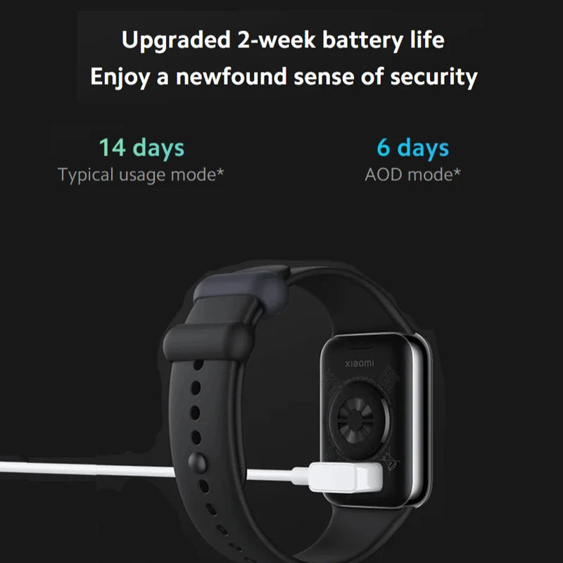 Relógio Xiaomi-Mi Band 8 Pro, Versão Global, Pulseira de Fitness 1.74 "AMOLED, GPS, Oxigênio no Sangue, Banda Inteligente, Bateria 14 Dias