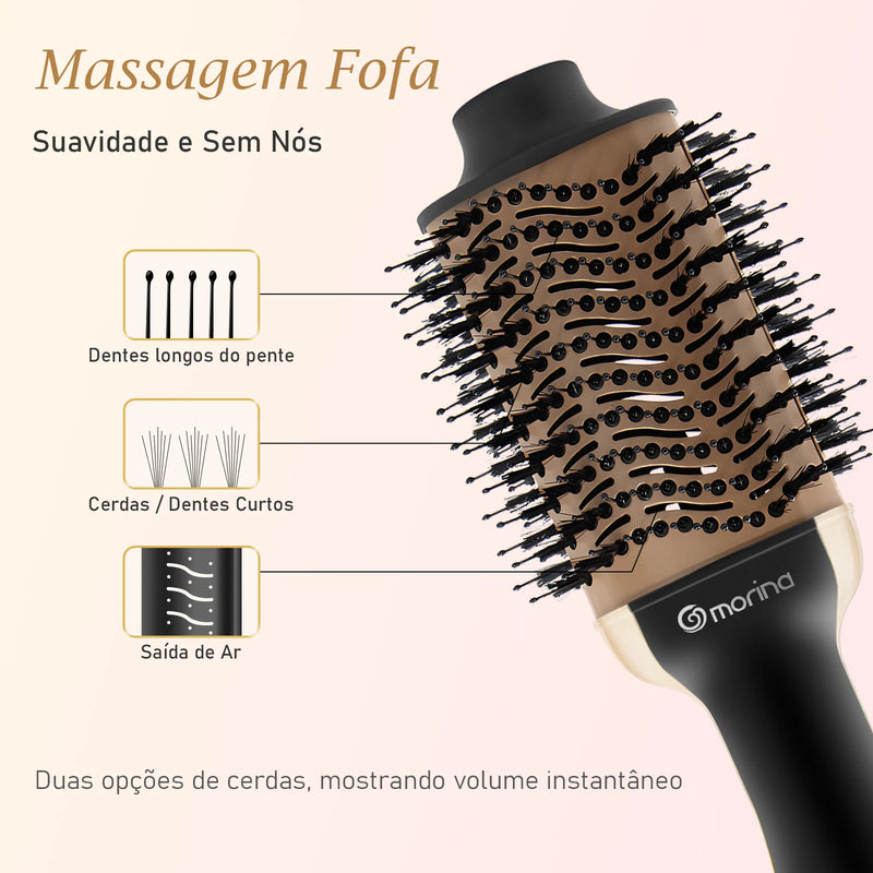 Secador de Cabelo, Escova Profissional e Alisadora 110/220v